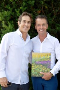 Alex Cohen, Frederico Azevedo, founder of Unlimited Earth Care and author of Bloom: The Luminous Gardens of Frederico Azevedo