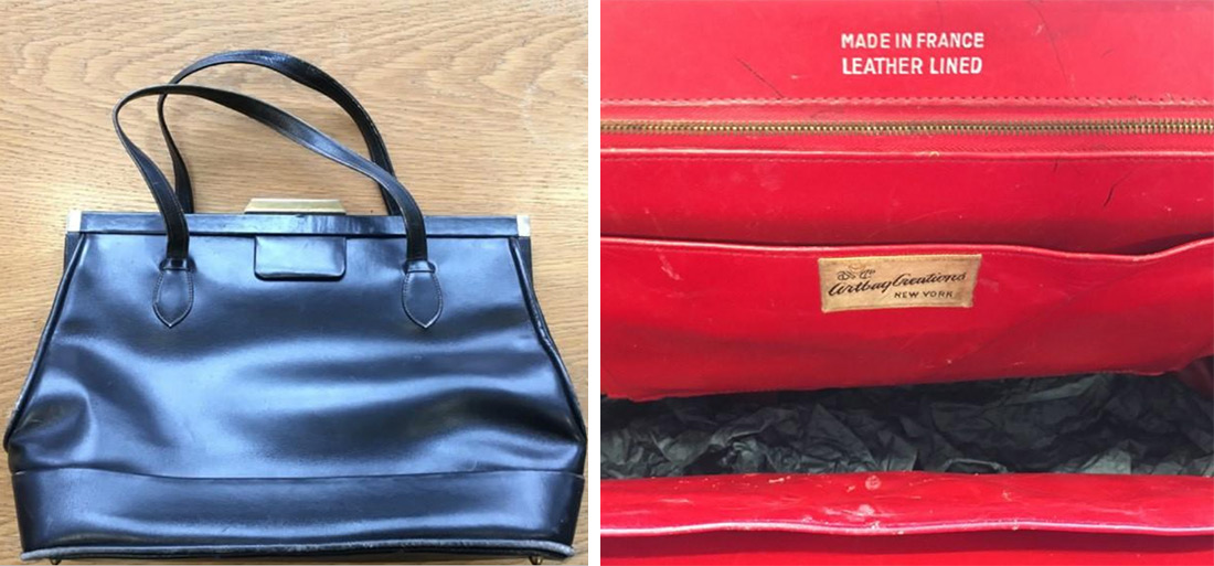 Jacqueline Kennedy Onassis purchased this hand bag for her nanny Maud Shaw