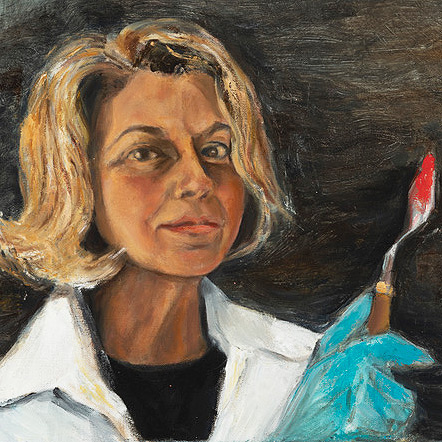 Jean Arena self-portrait