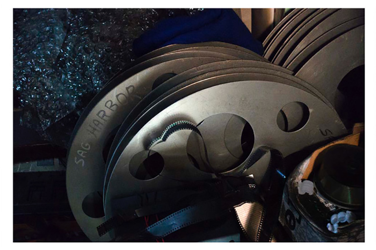 "Reels" by Don Lenzer, Courtesy Sag Harbor Cinema