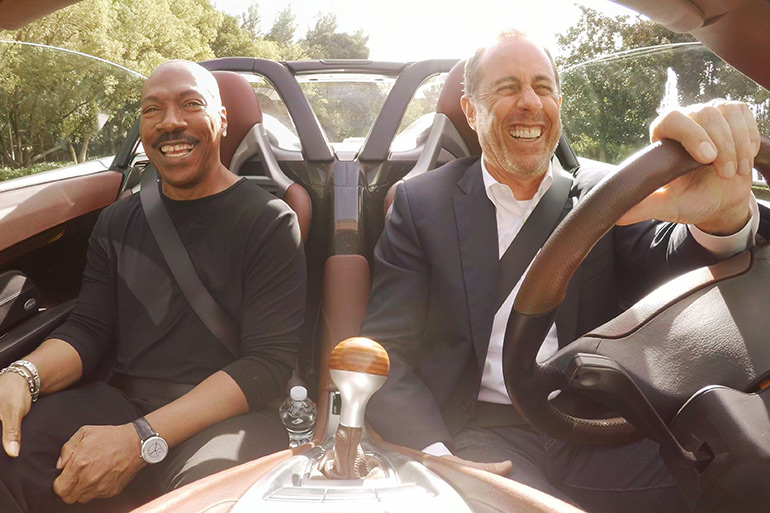 Eddie Murphy and Jerry Seinfeld in "Comedians in Cars Getting Coffee" Season 11, Episode 1