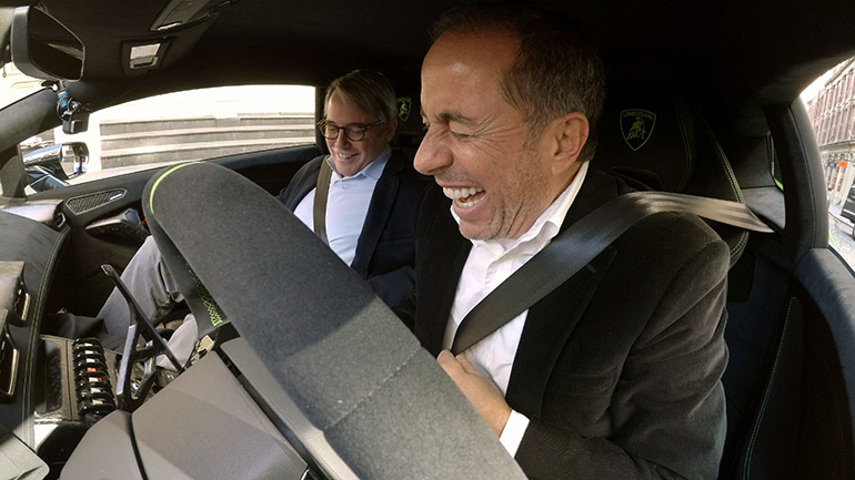 Jerry Seinfeld and Matthew Broderick in "Comedians in Cars Getting Coffee" Season 11, Episode 5