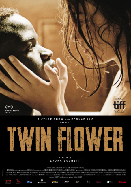 The "Twin Flower" poster featuring the pivotal bathtub scene