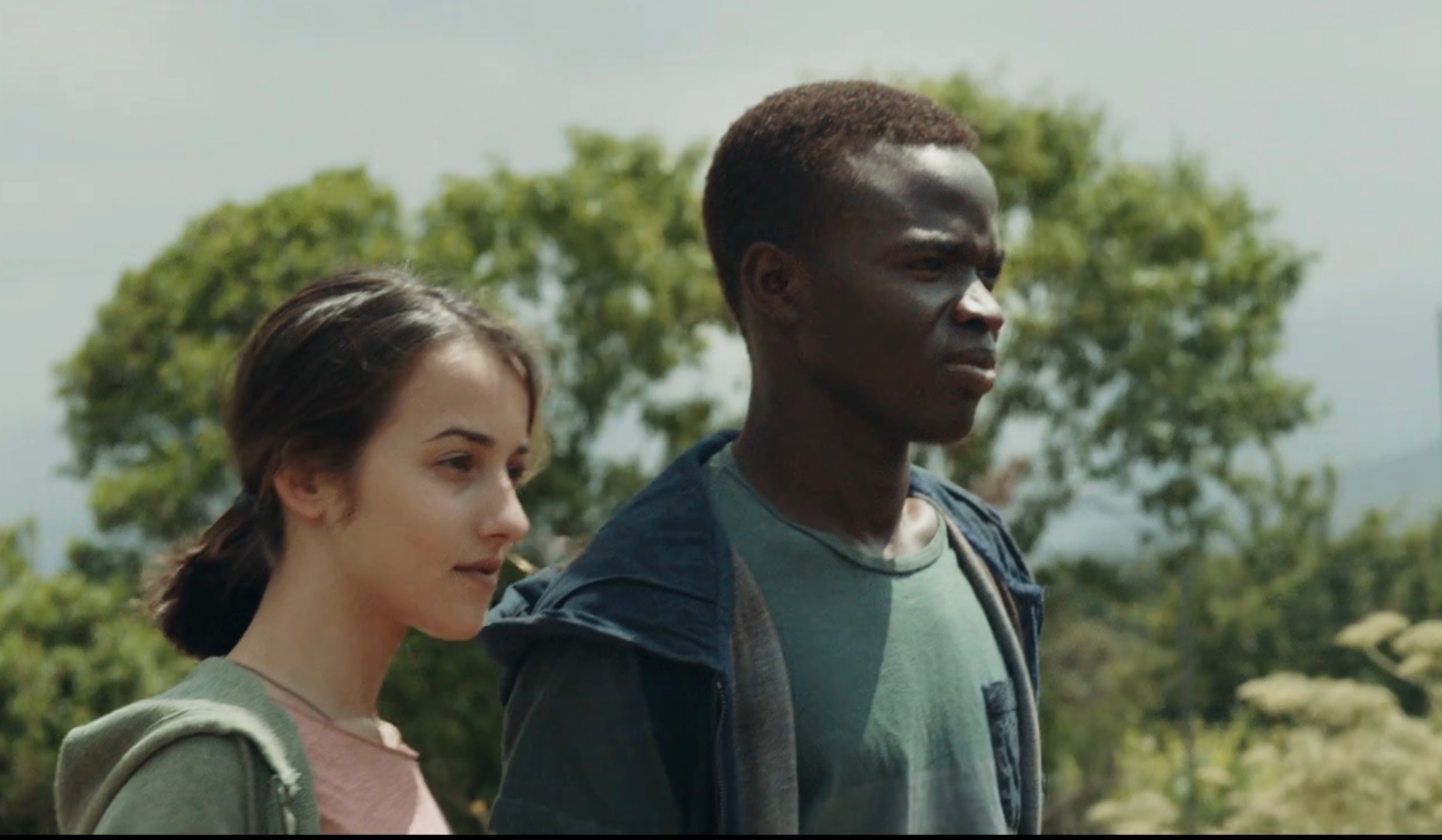 Kallil Kone and Anastasiya Bogach in "Twin Flower"