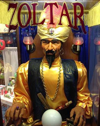 The Zoltar Machine at Stevenson's Toys, Photo: Oliver Peterson