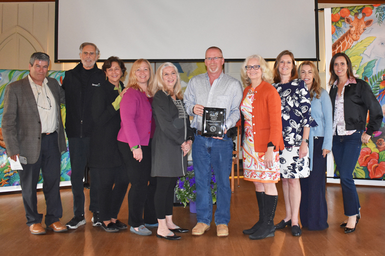 From Left: John Whelan, Steve Bergerson, Claudia Pilato, Vicki Cooper, Barbara Maslen, Ray Harden, Loretta Davis, Kim Nichols, Gina Rattenni, Ellie Kurrus