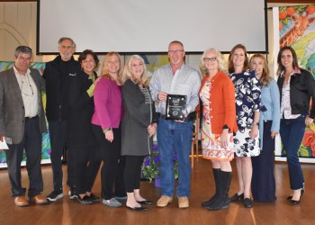 From Left: John Whelan, Steve Bergerson, Claudia Pilato, Vicki Cooper, Barbara Maslen, Ray Harden, Loretta Davis, Kim Nichols, Gina Rattenni, Ellie Kurrus