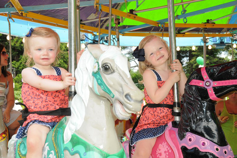 Children enjoying the LVIS Fair, Photo: Richard Lewin