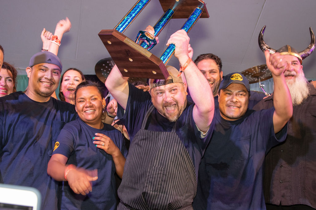 Chef Matty Boudreau and his team