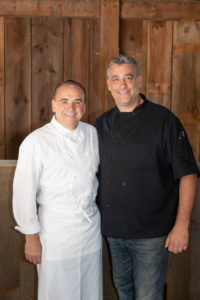 Chef Jean-Georges Vongerichten of Topping Rose House, Chef Joe Realmuto of Nick & Toni’s