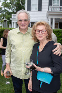 Jewelry designer David Yourman and Sybil Yurman