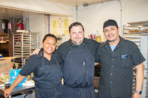 The Preston House team, Marivel Ochoa, Chef Matthew Boudreau, Christina Bac