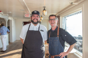 Chef Bruce Miller and Chef Noah Schwartz