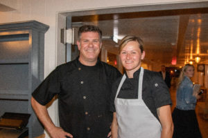 Grace & Grit team-Chef Adam Kaufer and Chef Jennilee Morris