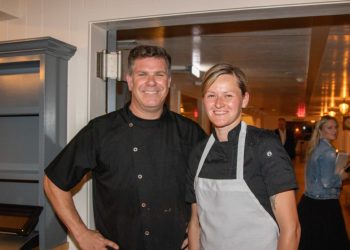 Grace & Grit team-Chef Adam Kaufer and Chef Jennilee Morris