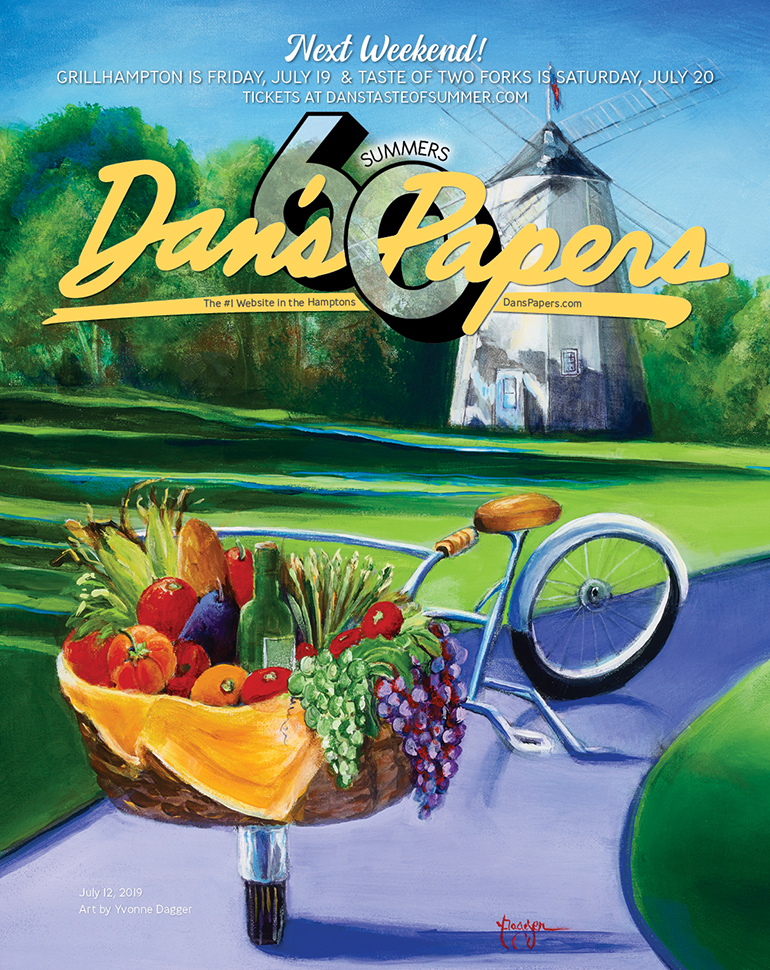 July 12, 2019 Dan's Papers cover art by Yvonne Dagger