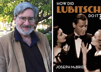 Author Joseph McBride and his 