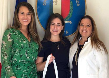 Bianca Pappas, Ana Calderone and Michelle Buttigieg