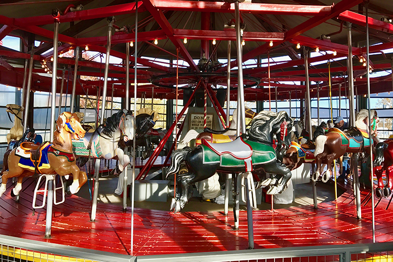 Greenport Carousel, Photo: Courtesy Village of Greenport