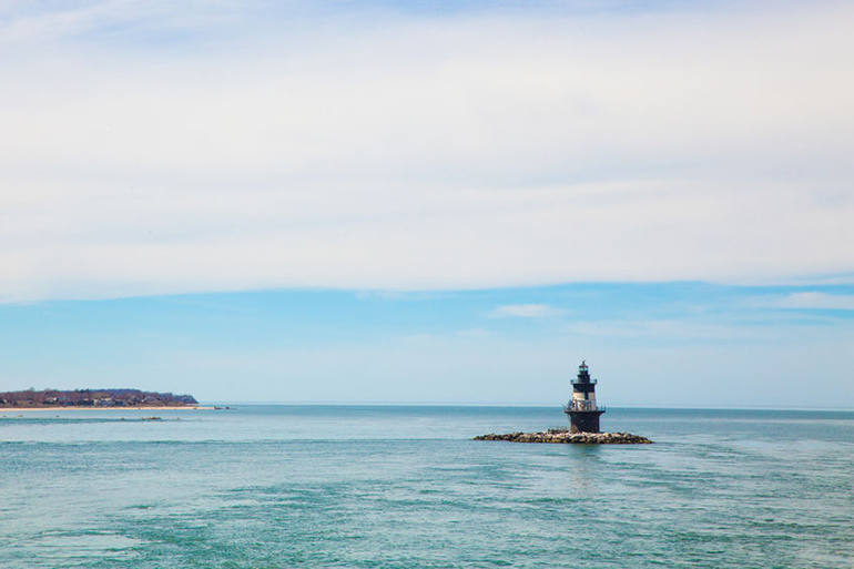 The Orient Point Lighthouse