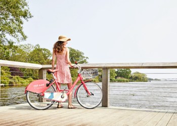 Out East PedalShare bikes are in Southampton