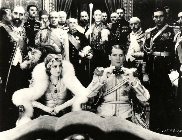 Jeanette MacDonald and Maurice Chevalier in 1929's The Love Parade