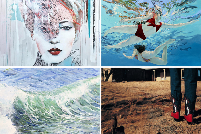 Various works on view at East End galleries in summer 2019