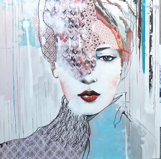 Irene Hoff’s “Trully Me,” Image: Courtesy Chase Edwards Contemporary