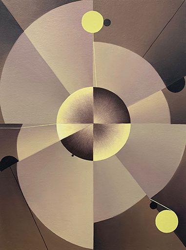 Angela Heist’s “Always Early," Image; Courtesy Rental Gallery