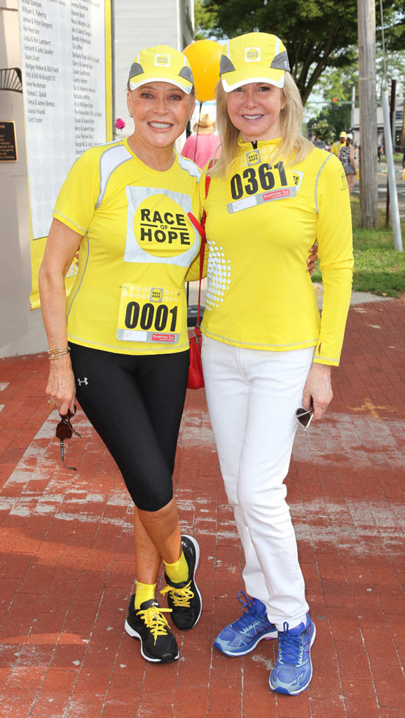 Audrey Gruss and Hillary Geary Ross Race of Hope 2019