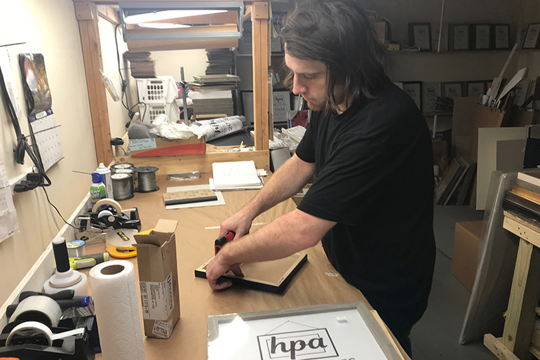 Ben McHugh framing at HPA Southampton