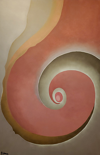 "Cats Eye in Muave" by Mym Tuma at Janet Lehr Fine Arts