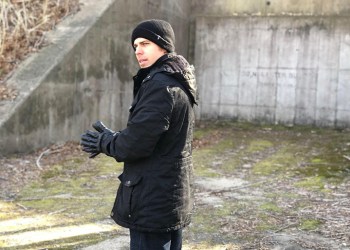 Christopher Garetano films Strange World at Camp Hero in Montauk