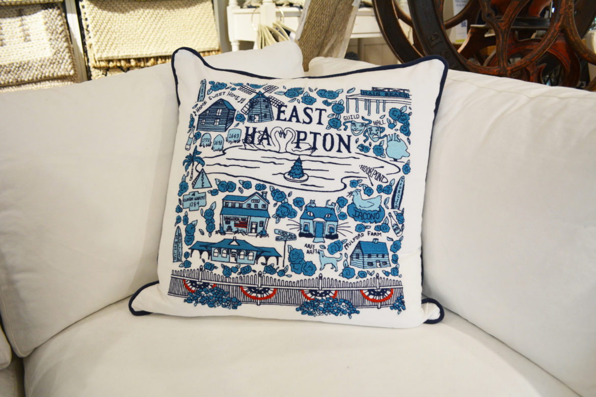 Wink ’n Nod’s East Hampton Pillow, Photo: David Taylor