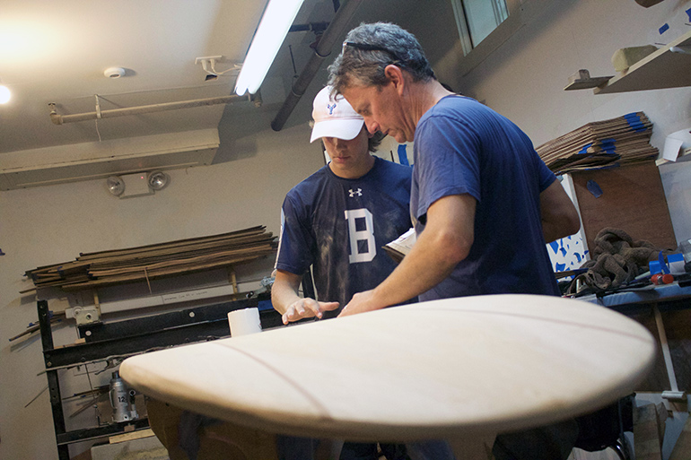 Brian Schopfer and Aiden Santoro