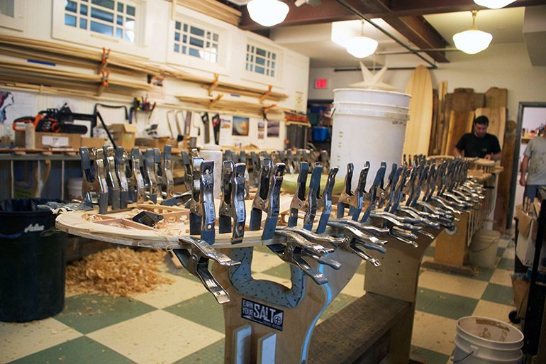 Grain Surfboard in progress