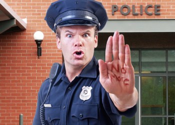 Hamptons Police Department officers say 