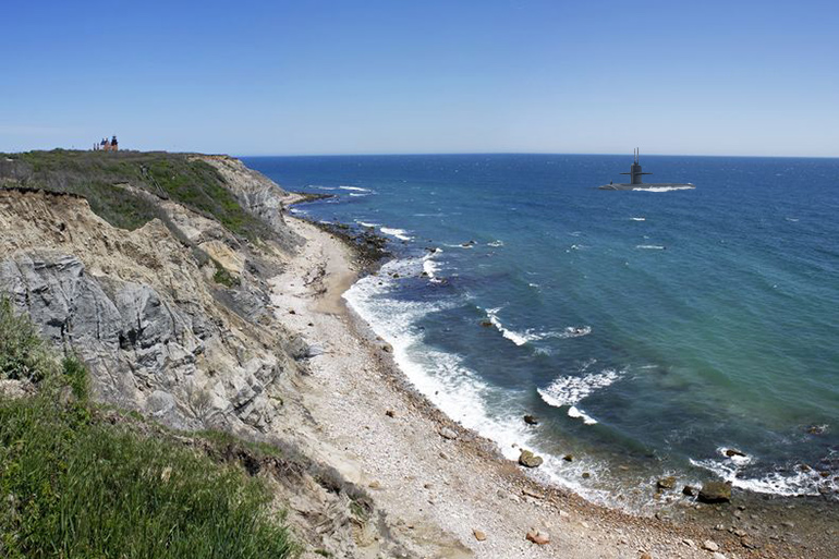 Hamptons Police Submarine caught off Block Island