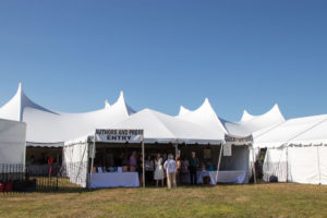 Authors Night Tent Entrance