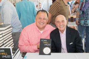 Eric Feil and Alan Schnurman with their latest book, I Can, I Will, I Must