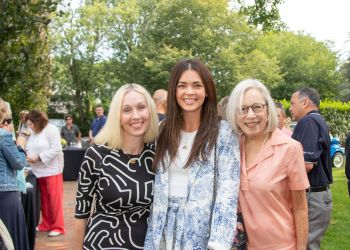 Executive Director at Guild Hall Andrea Grover, Katie Lee, Florence Fabricant