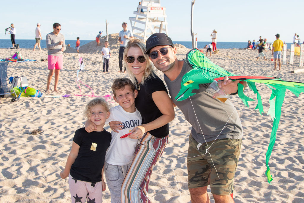 People enjoying Dan's Kite Fly 2019