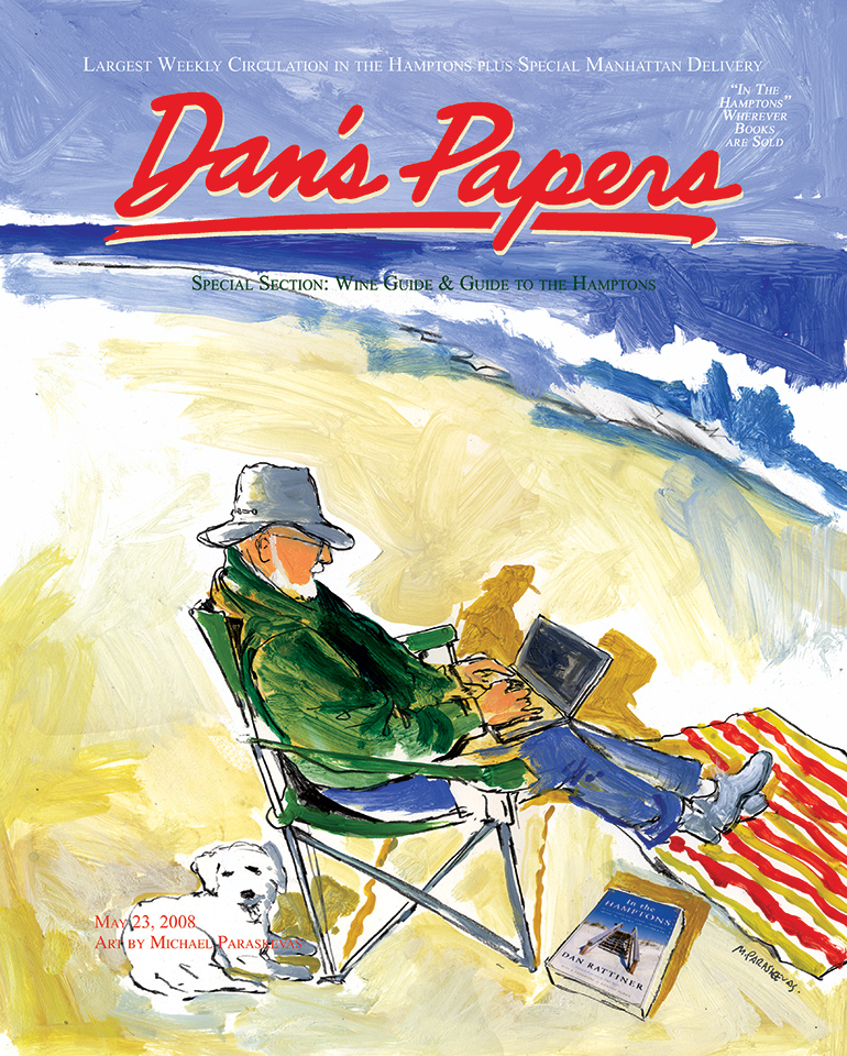 May 23, 2008 Dan's Papers cover art by Mickey Paraskevas