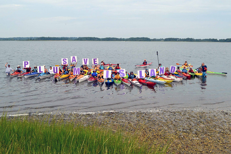 Paddle for Plum Island, Photo: Courtesy Save the Sound