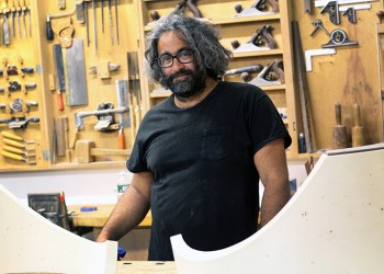 Nico Yektai in his studio
