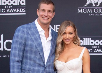 Rob Gronkowski and Camille Kostek