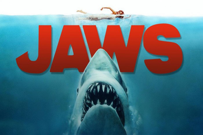 "Jaws" poster
