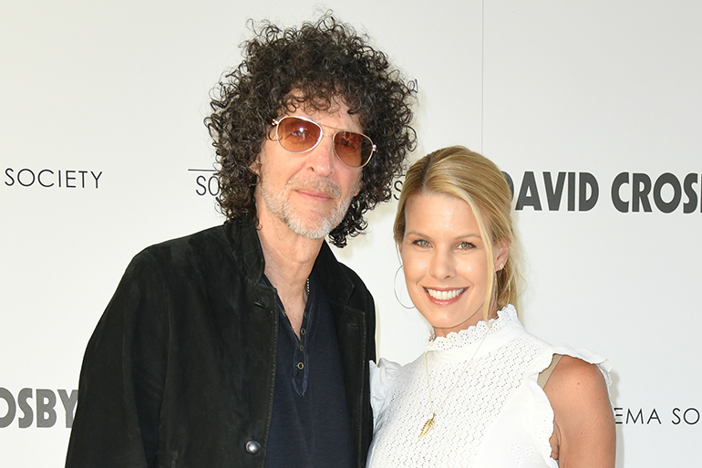 EAST HAMPTON, NY - JULY 13: Howard Stern and Beth Stern attend Sony Pictures Classics & The Cinema Society Host A Hamptons Screening Of "David Crosby: Remember My Name" at United Artists East Hampton Cinema on July 13, 2019 in East Hampton, NY. (Photo by Jared Siskin/PMC) *** Local Caption *** Howard Stern;Beth Stern