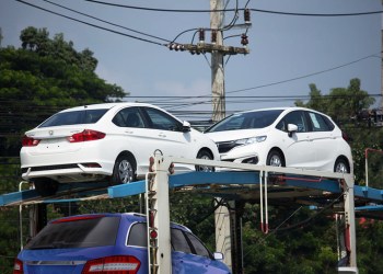 Bunk parking spaces in Thailand