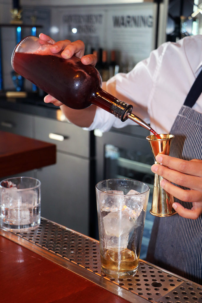 Henry shrub at The Preston Hotel